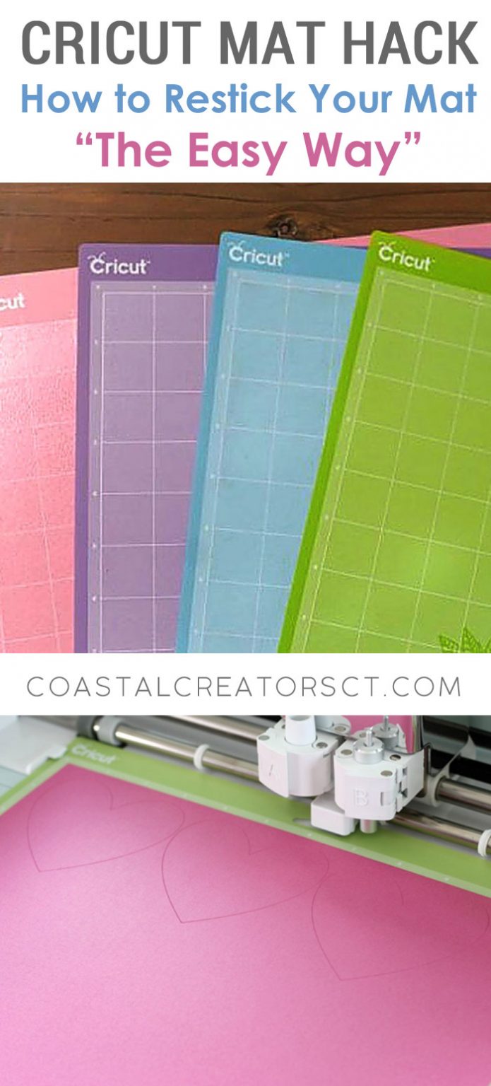 How To Restick Your Cricut Mat (The Easy Way)