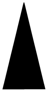 Free Triangle Christmas Tree Stencil, Cut File, PNG, SVG