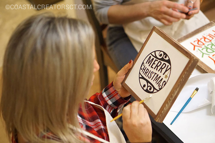 How to Host a Fun Wood Sign Making Party