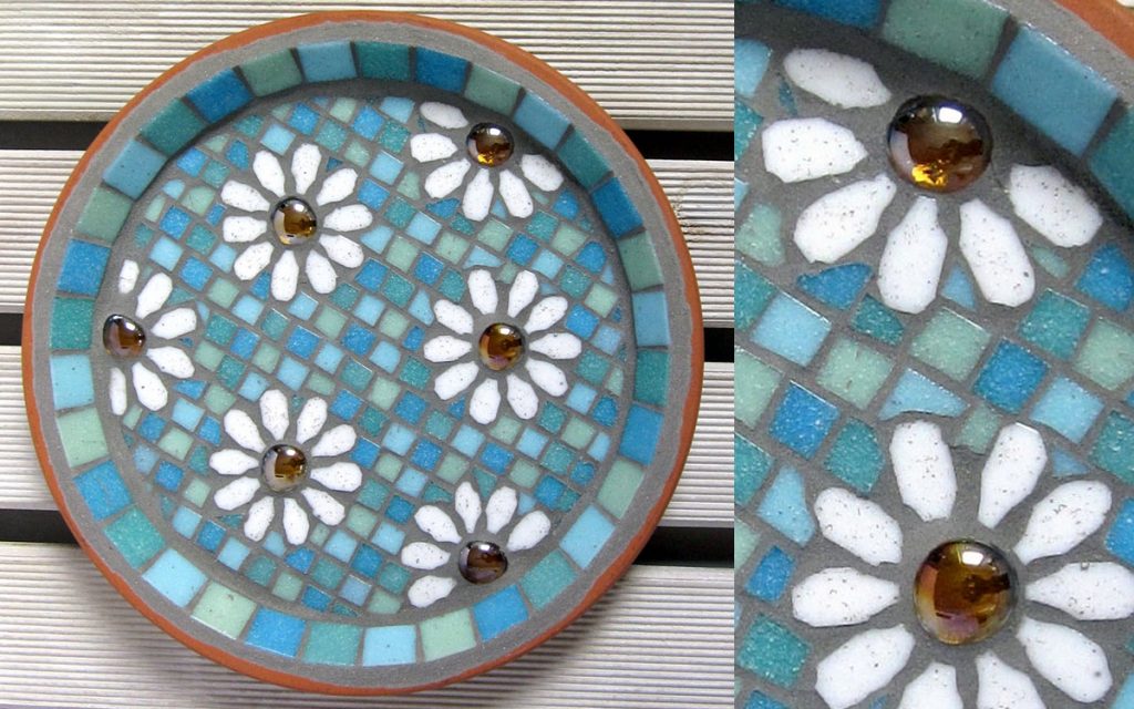 Exquisite Mosaic Bird Baths To Make And Enjoy