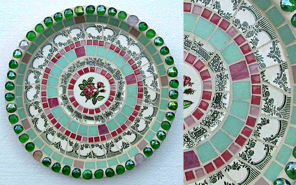 Mosaic Birdbaths to Make and Enjoy