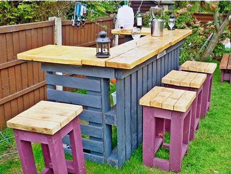 Pallet Wood Furniture, Garden, Home Project Ideas