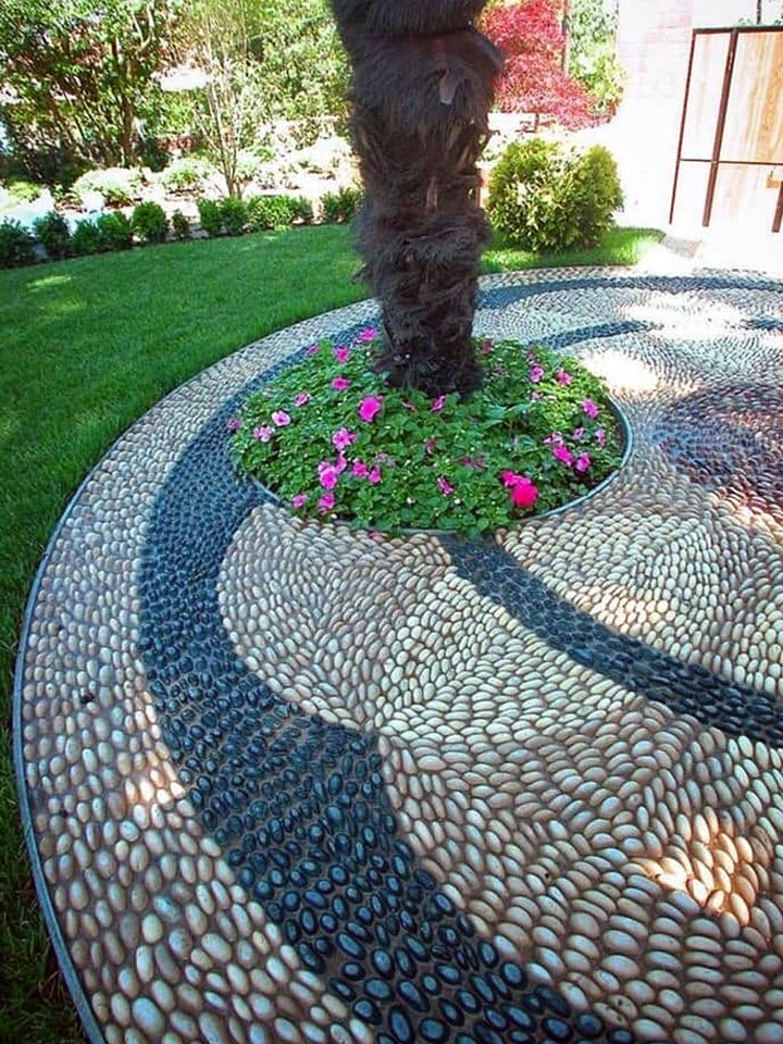 Rock Flower Garden DIY Project Ideas