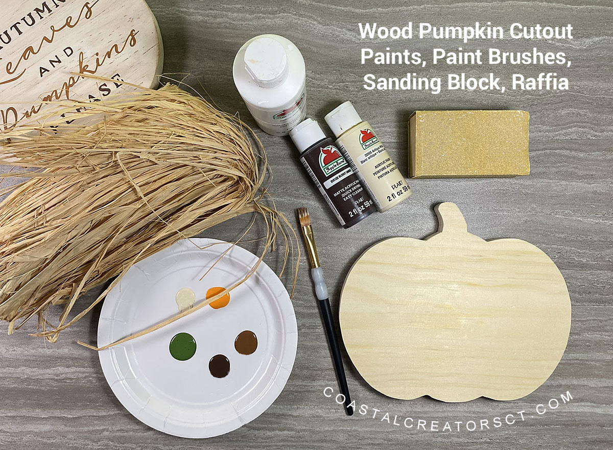Craft a Wood Pumpkin Shelf Sitter to Keep, Sell or Gift