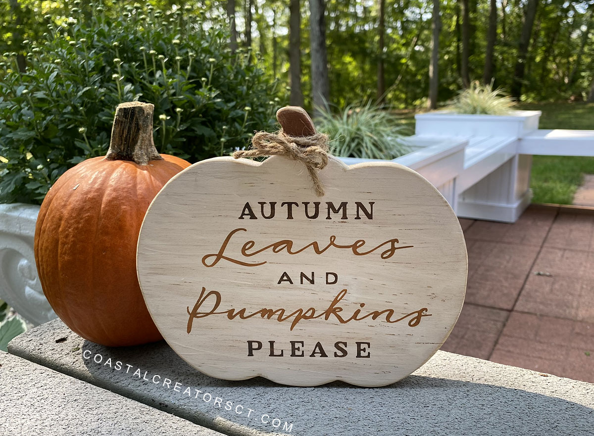 Craft a Wood Pumpkin Shelf Sitter to Keep, Sell or Gift