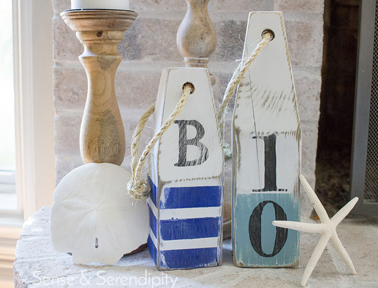 DIY Wood Buoys