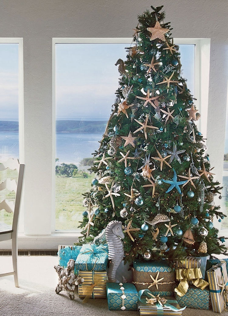 Coastal Christmas Trees