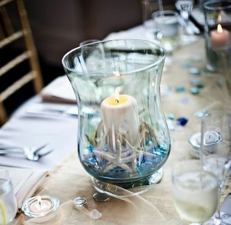 Coastal Hurricane Candleholder