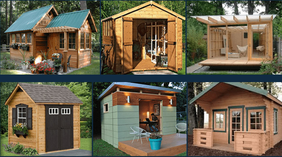 Build an amazing outdoor she shed