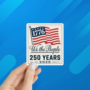250th United States Anniversary Wholesale Laptop and Water Bottle Stickers Products