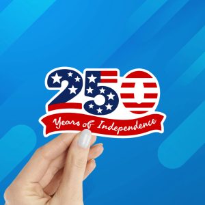 250th United States Anniversary Wholesale Laptop and Water Bottle Stickers Products
