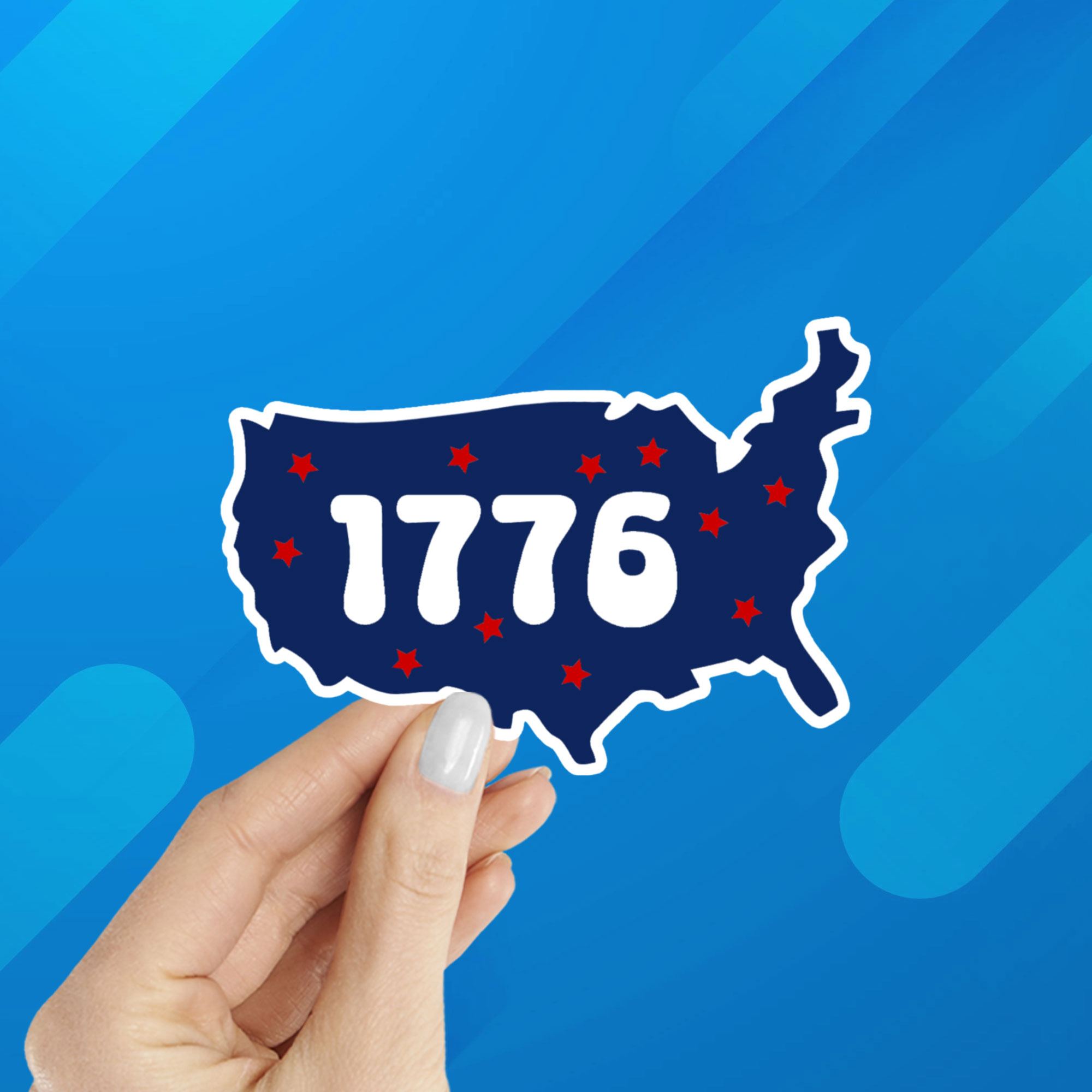 250th United States Anniversary Wholesale Laptop and Water Bottle Stickers Products