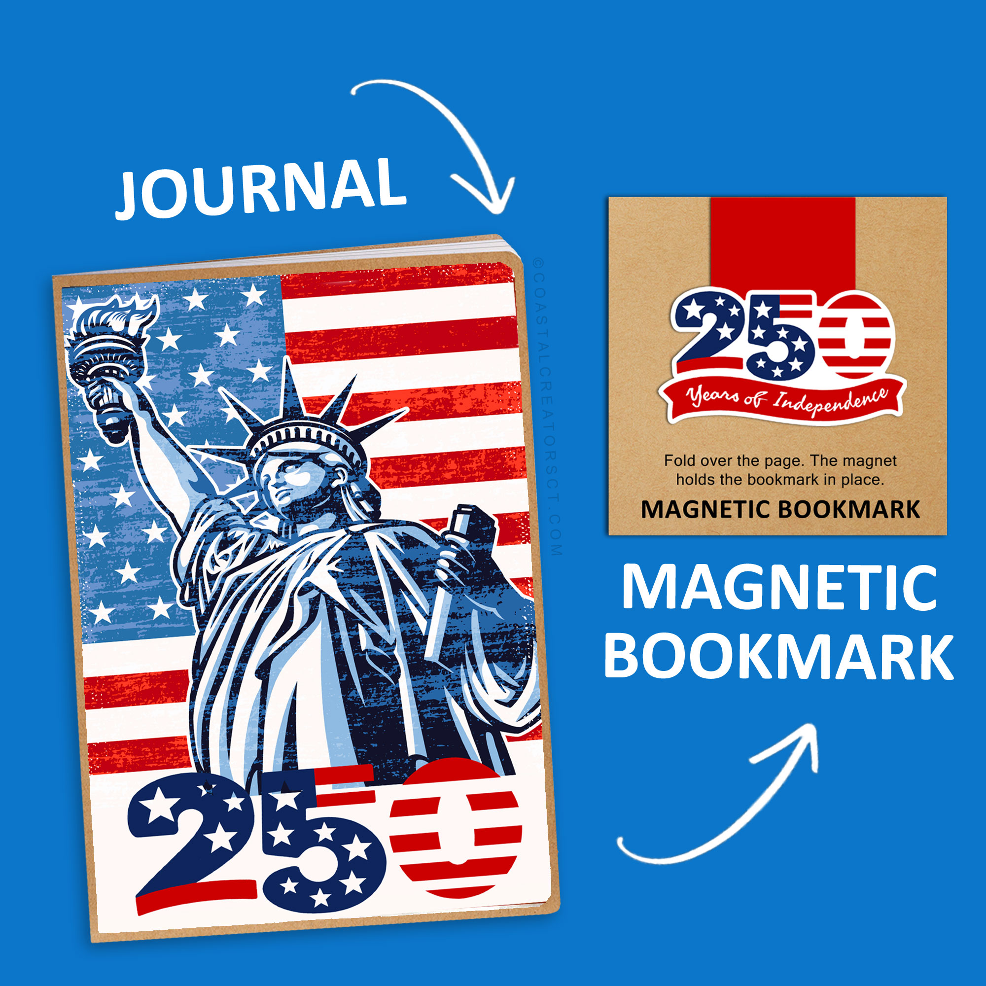 250th United States Anniversary "We the People" Wholesale Journals Products