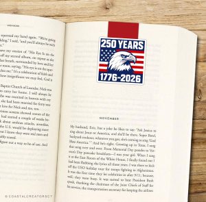 250th United States Anniversary Wholesale Bookmarks Products